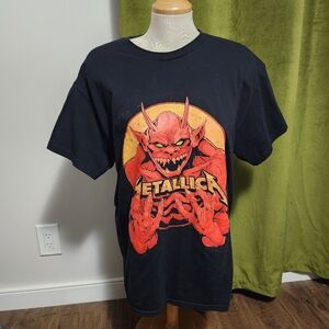 METALLICA 2024 North American Tour T Shirt Unisex Large